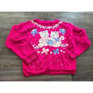 Vintage 90's toddler girl sweater size 5t